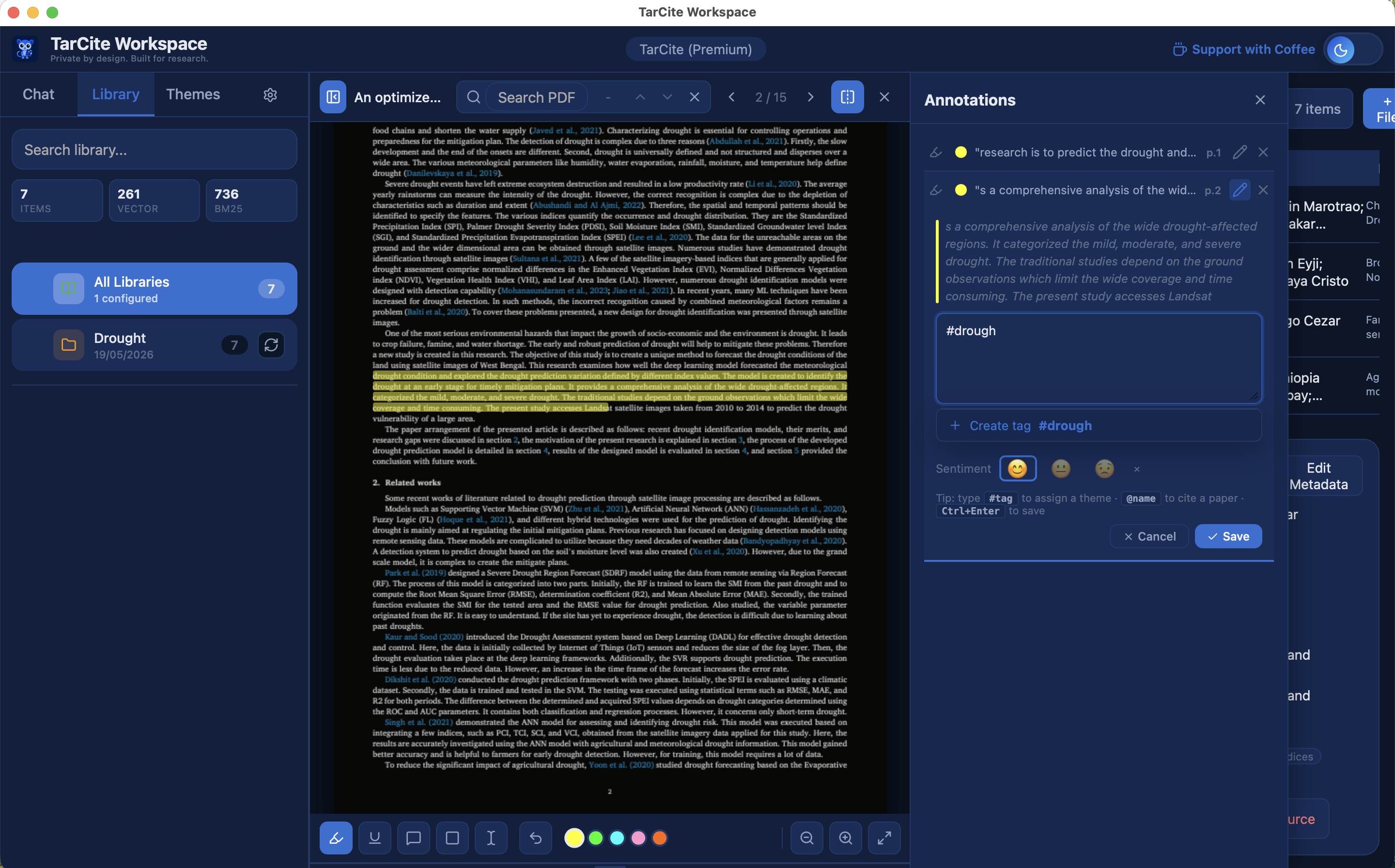 TarCite – Citation assistant